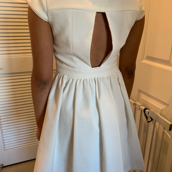 A. Drea textured special event dress with jewels - Picture 4 of 4